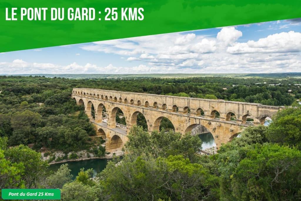 Appartamento La Glycine - Parking Gratuit - Ac Clim - Cour Prive - Villeneuve-lès-Avignon Esterno foto