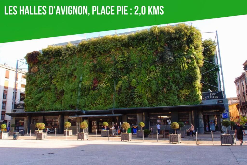 Appartamento La Glycine - Parking Gratuit - Ac Clim - Cour Prive - Villeneuve-lès-Avignon Esterno foto