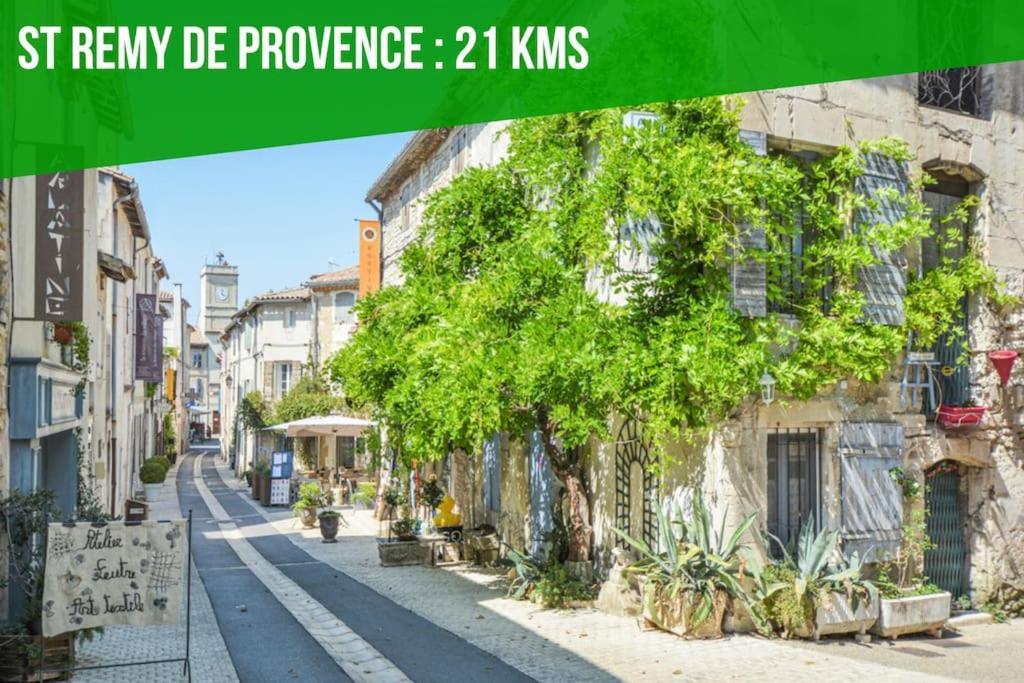Appartamento La Glycine - Parking Gratuit - Ac Clim - Cour Prive - Villeneuve-lès-Avignon Esterno foto