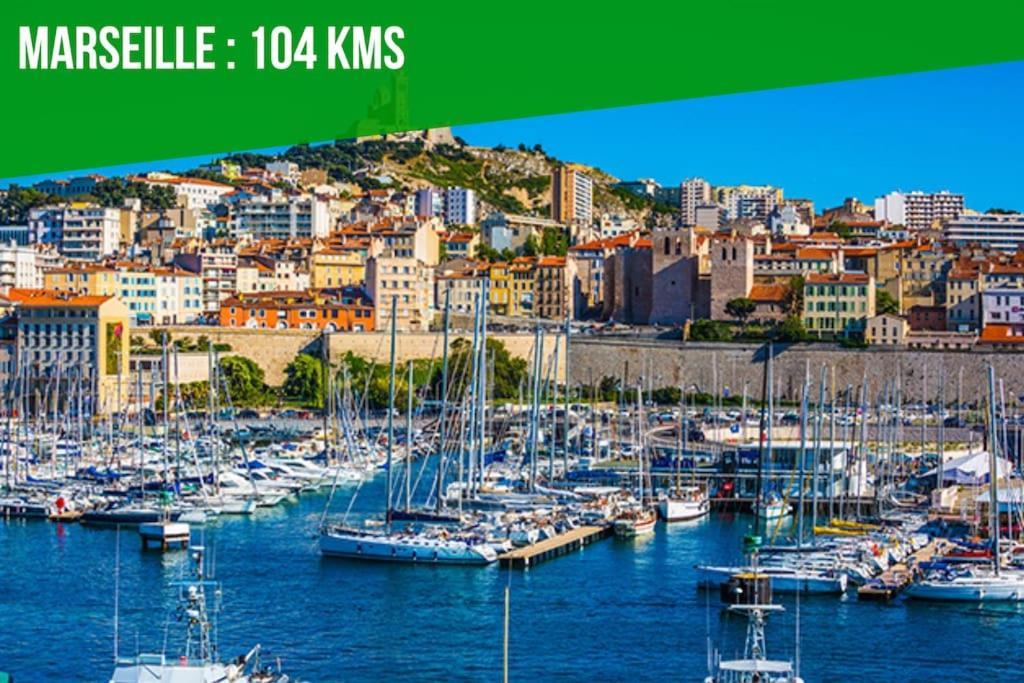 Appartamento La Glycine - Parking Gratuit - Ac Clim - Cour Prive - Villeneuve-lès-Avignon Esterno foto