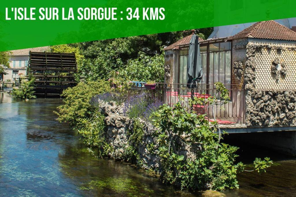 Appartamento La Glycine - Parking Gratuit - Ac Clim - Cour Prive - Villeneuve-lès-Avignon Esterno foto